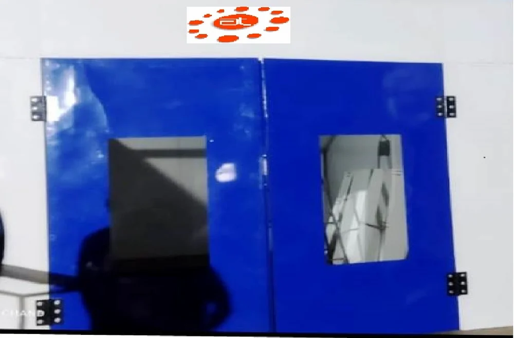 Auto Tek Paint Booth for professional vehicle painting with controlled environment and ventilation