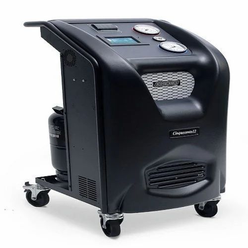 AC Recovery Machine for refrigerant recovery, recycling, and recharging in automotive AC systems