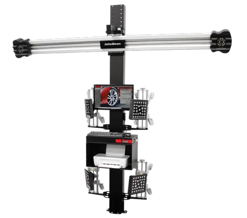 John Bean 3D Wheel Aligner for high-precision vehicle alignment with advanced imaging and diagnostic tools