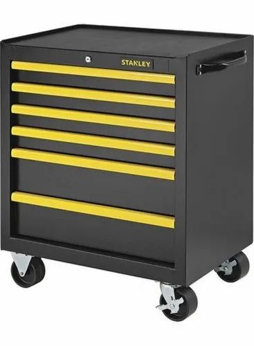 Stanley 6 Drawer Roller Cabinet with wheels and side handle